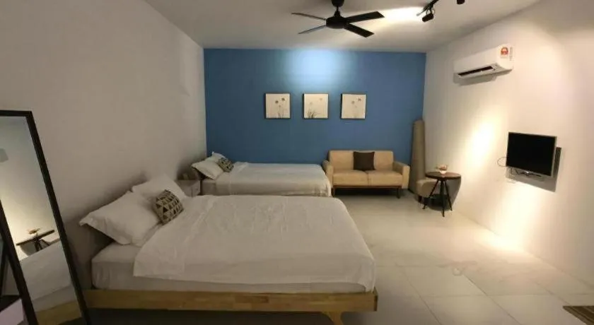 Bed in Kinta Valley Retreat