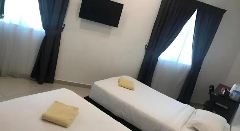 Bed in Hotel Seri Geliga Bed in Hotel Seri Geliga