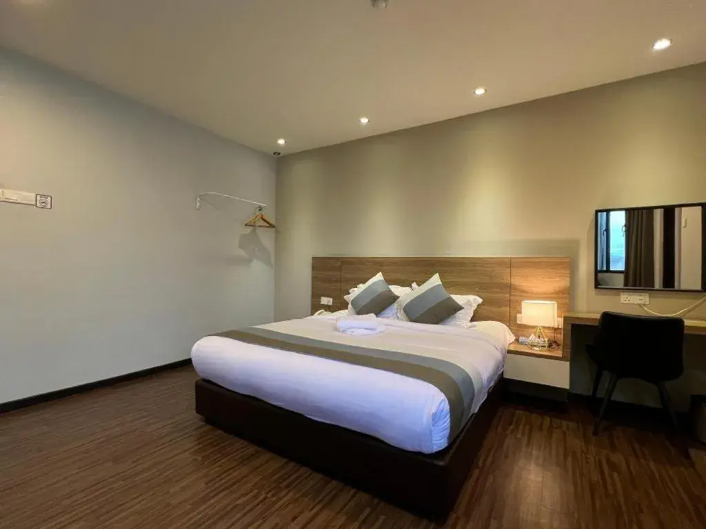 Bed in V Plus Hotel Ipoh Bed in V Plus Hotel Ipoh