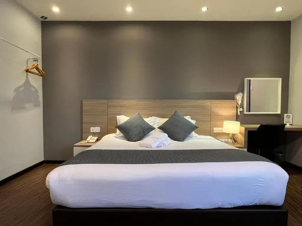 Bed in V Plus Hotel Ipoh Bed in V Plus Hotel Ipoh