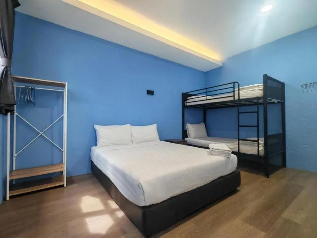 Bed in Semporna Dream Villa