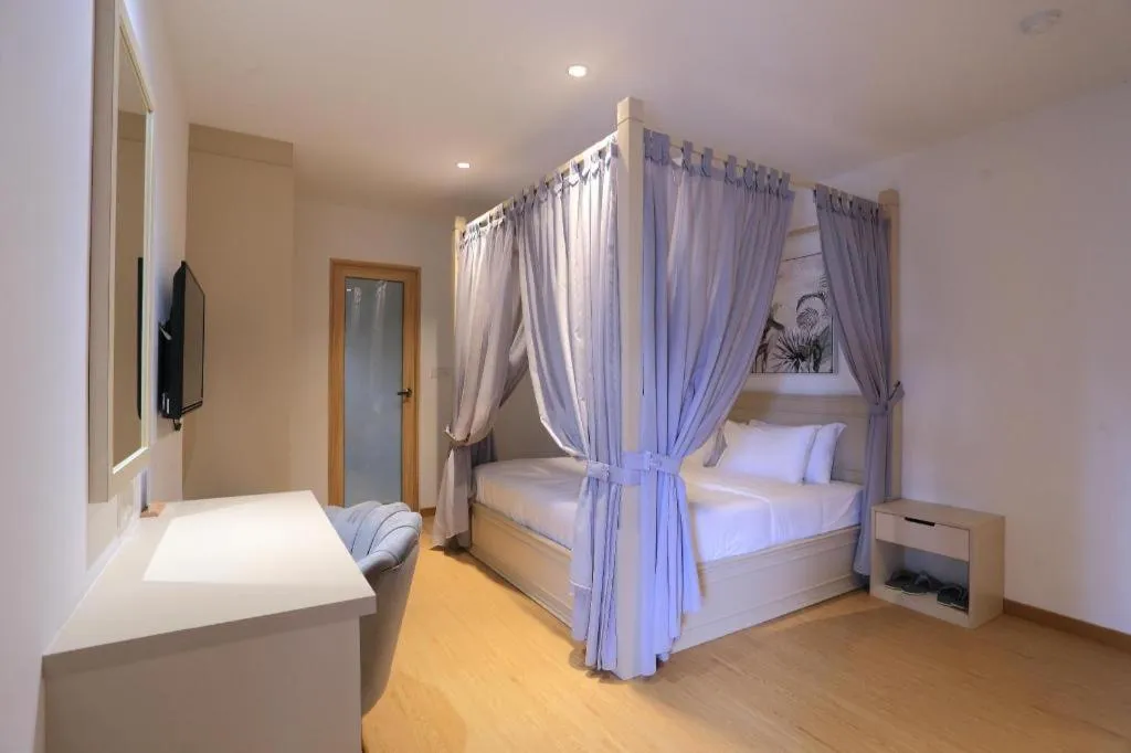 Bed in MIYABI HOTEL PERMAS