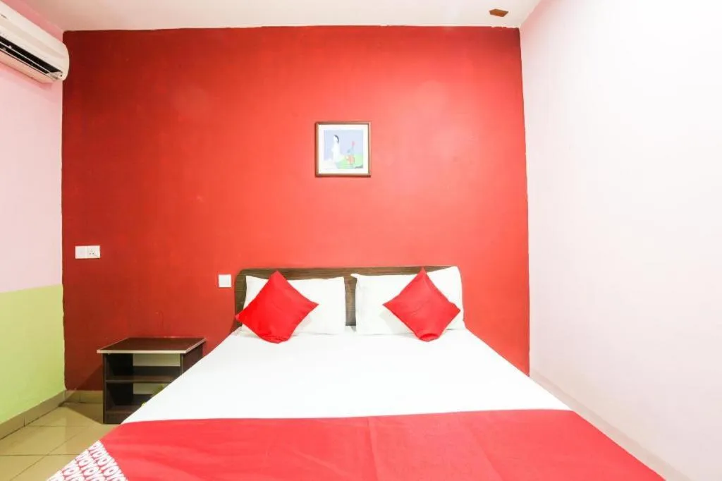 Bed in OYO 89539 Hotel Siswa