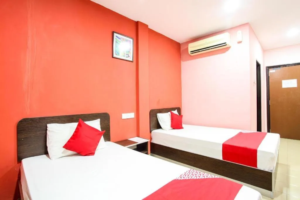 Bed in OYO 89539 Hotel Siswa