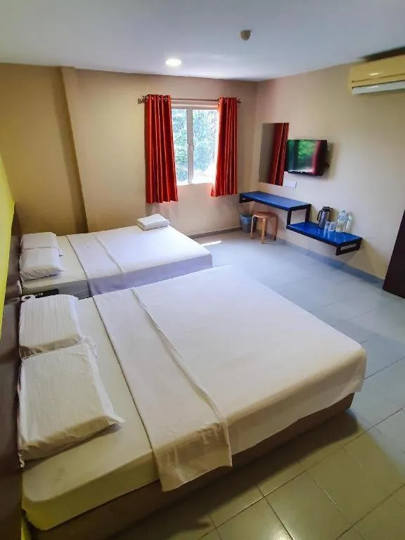 Bed in Hotel Jelai Kuala Lipis (Jln Bk Bius)