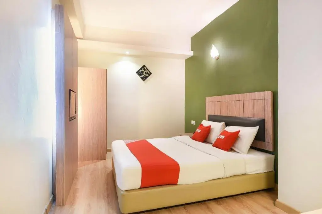 Bed in Capital O 89346 Sri Mutiara Hotel Bed in Capital O 89346 Sri Mutiara Hotel