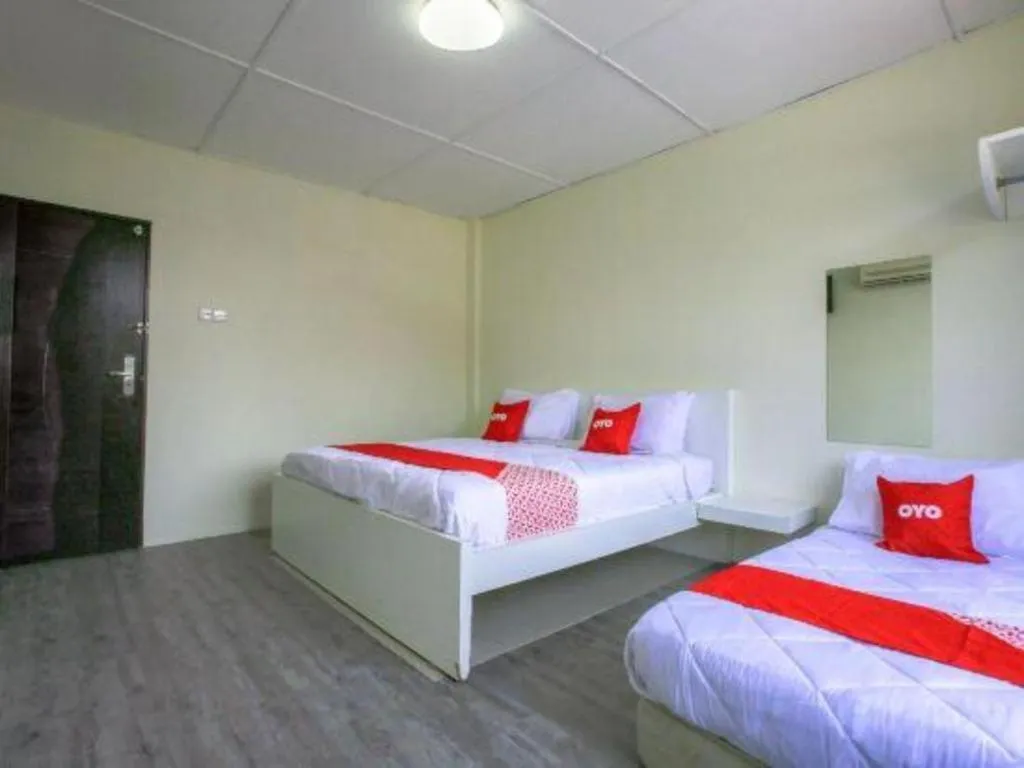 Bed in OYO 822 Zande Motel Kuala Selangor