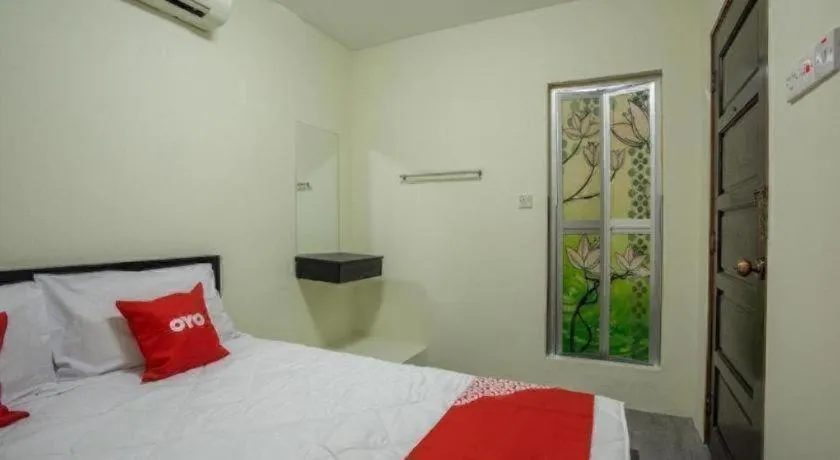 Bed in OYO 822 Zande Motel Kuala Selangor