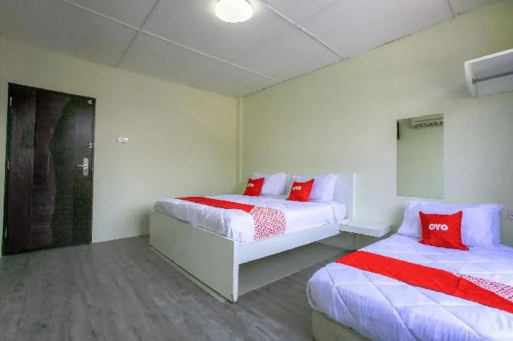 Bed in OYO 822 Zande Motel Kuala Selangor