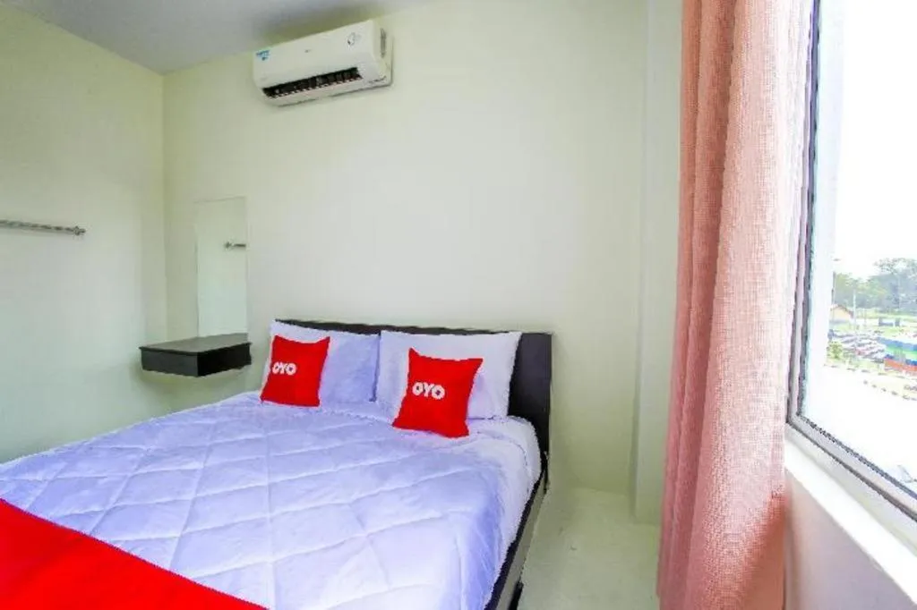 Bed in OYO 822 Zande Motel Kuala Selangor