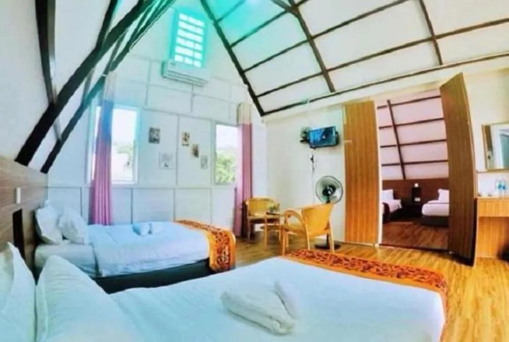 Bed in Dreamland Beach Holiday