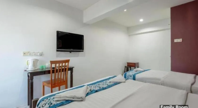 Bed in OYO 89874 Gs Golden Star Hotel