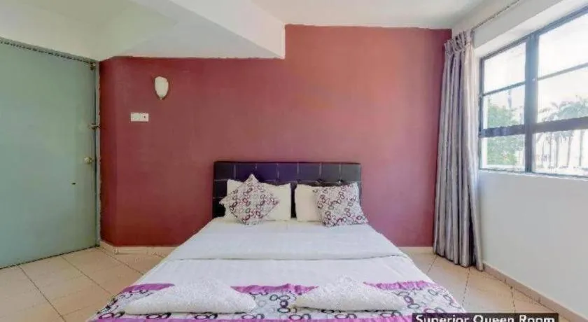 Bed in OYO 89874 Gs Golden Star Hotel