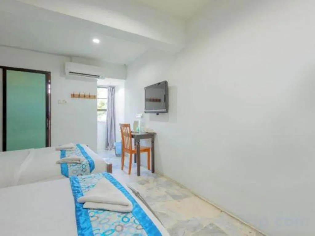 Bed in OYO 89874 Gs Golden Star Hotel