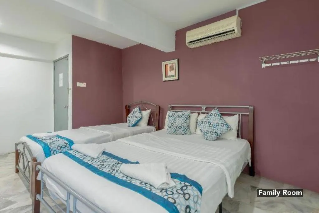 Bed in OYO 89874 Gs Golden Star Hotel