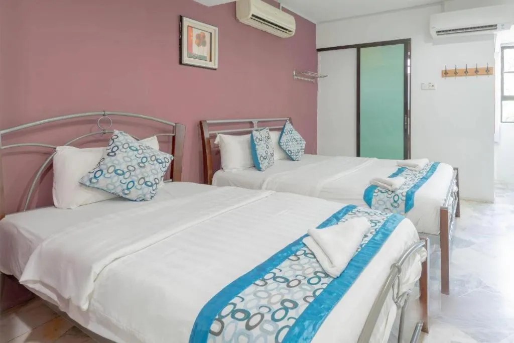 Bed in OYO 89874 Gs Golden Star Hotel