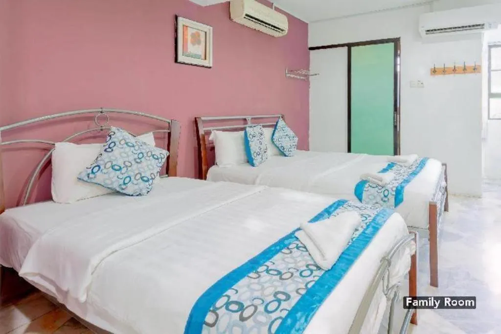 Bed in OYO 89874 Gs Golden Star Hotel