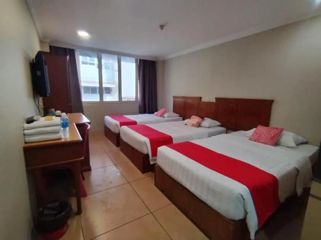 Bed in River Park Hotel