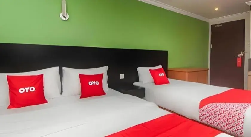 Bed in River Park Hotel Bed in River Park Hotel