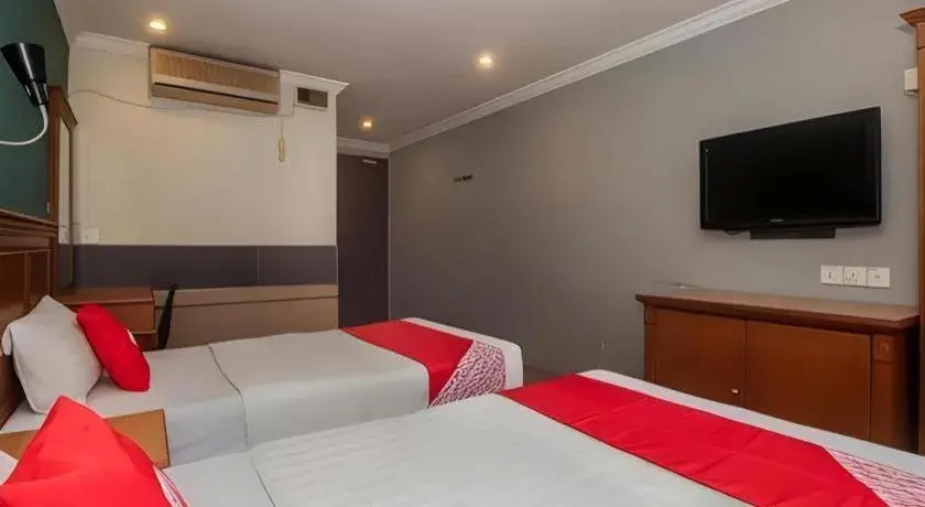 Bed in River Park Hotel Bed in River Park Hotel