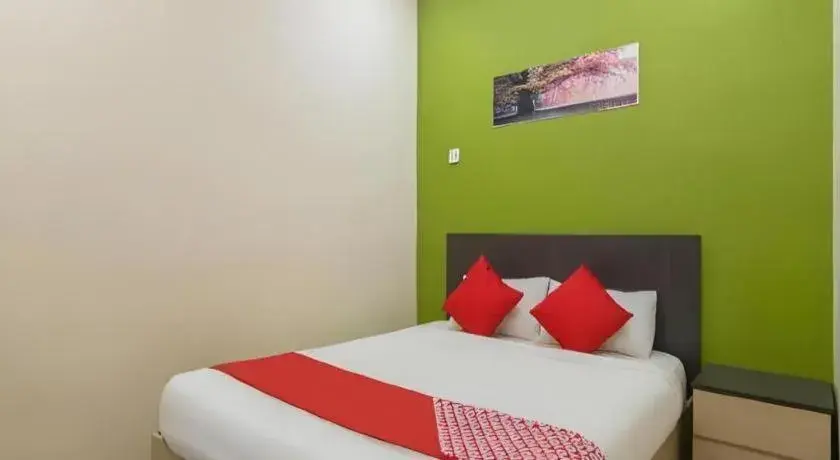 Bed in Oyasumi Hotel Bed in Oyasumi Hotel