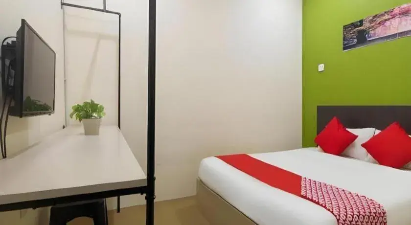 Bed in Oyasumi Hotel Bed in Oyasumi Hotel