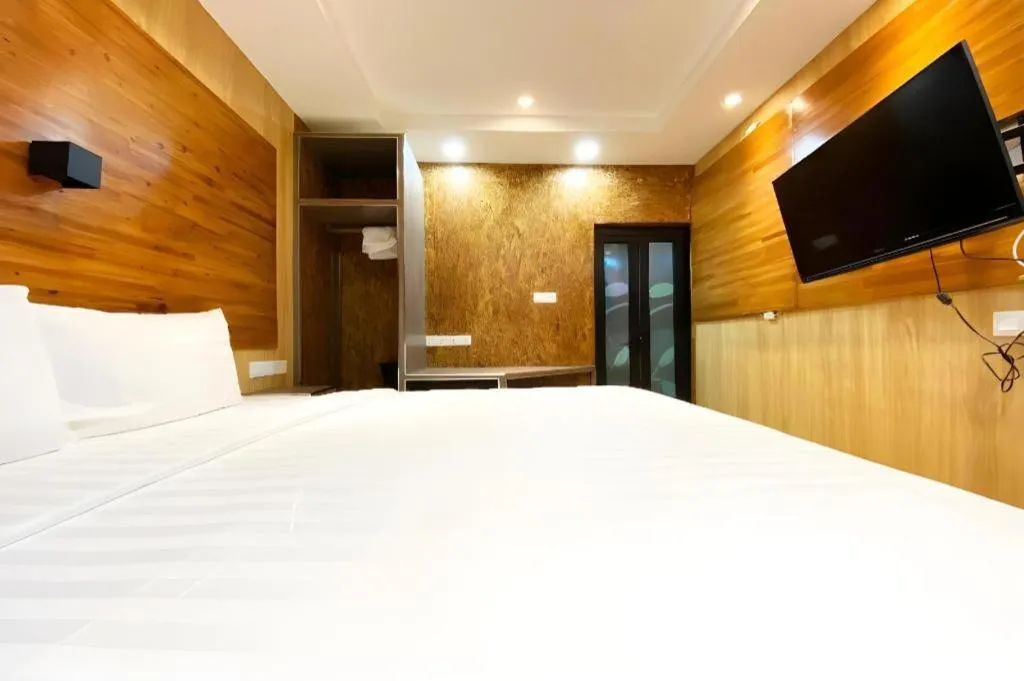 Bed in OYO 90262 Kota Kinabalu Homestay, Villa & Suite Boutique