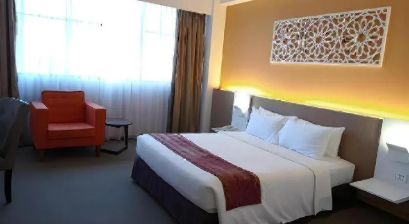 Bed in Grand Barakah Hotel