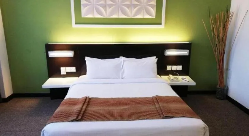 Bed in Grand Barakah Hotel