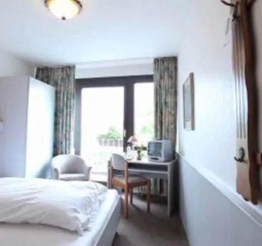 Decorative detail, Bed in Zentral Hotel Poststuben