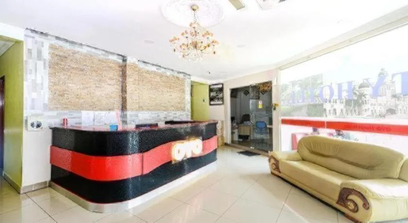 Bed in OYO 90623 Thank Q Inn 3