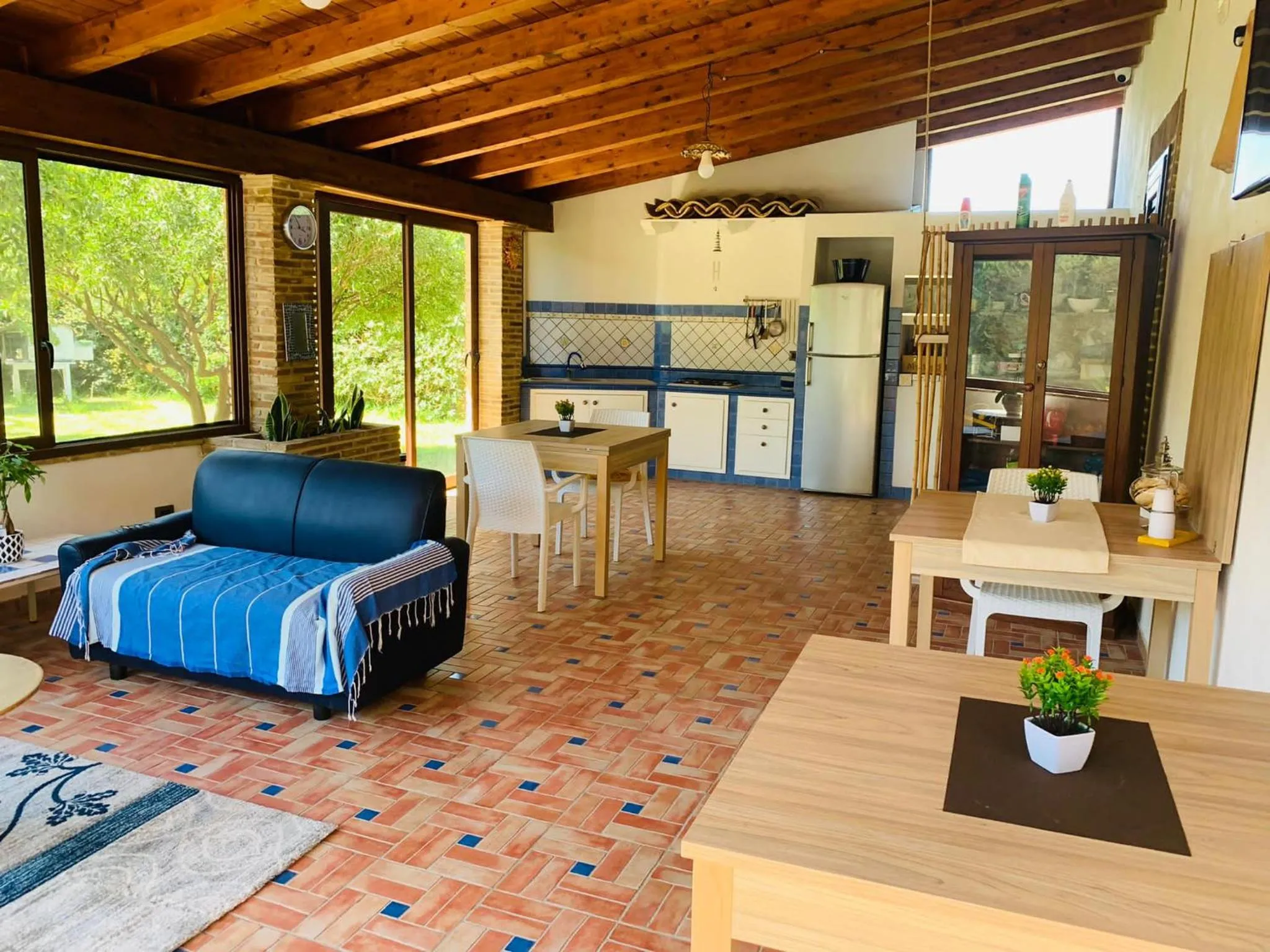 Seating area in Casa Nunna