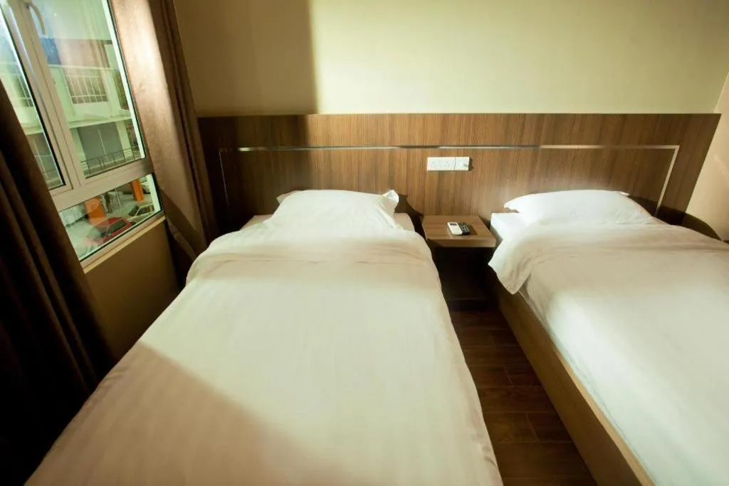 Bed in Friendly Hotel