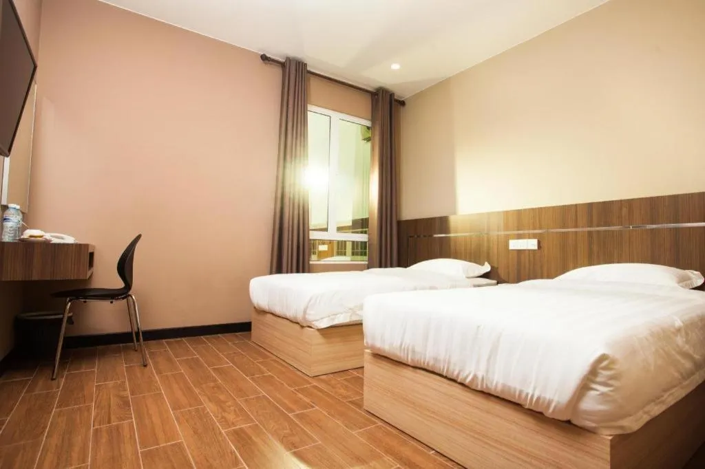 Bed in Friendly Hotel