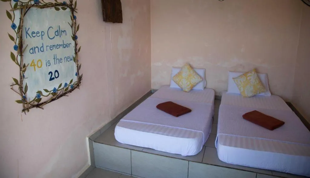 Bed in OYO 90980 Rainbow Island Sepanggar