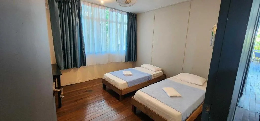 Bed in OYO 90980 Rainbow Island Sepanggar