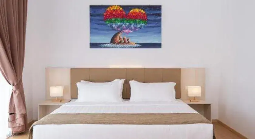 Bed in Sand Bay Resort Semporna Bed in Sand Bay Resort Semporna