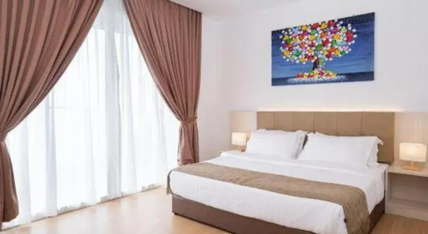 Bed in Sand Bay Resort Semporna Bed in Sand Bay Resort Semporna