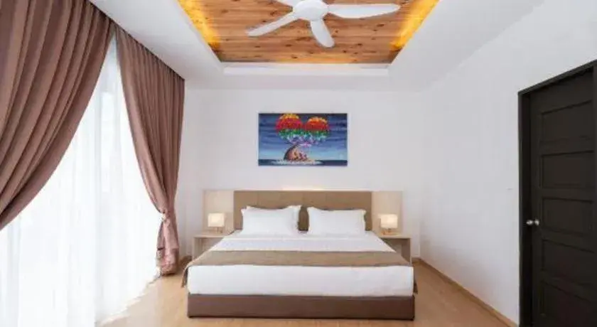 Bed in Sand Bay Resort Semporna Bed in Sand Bay Resort Semporna