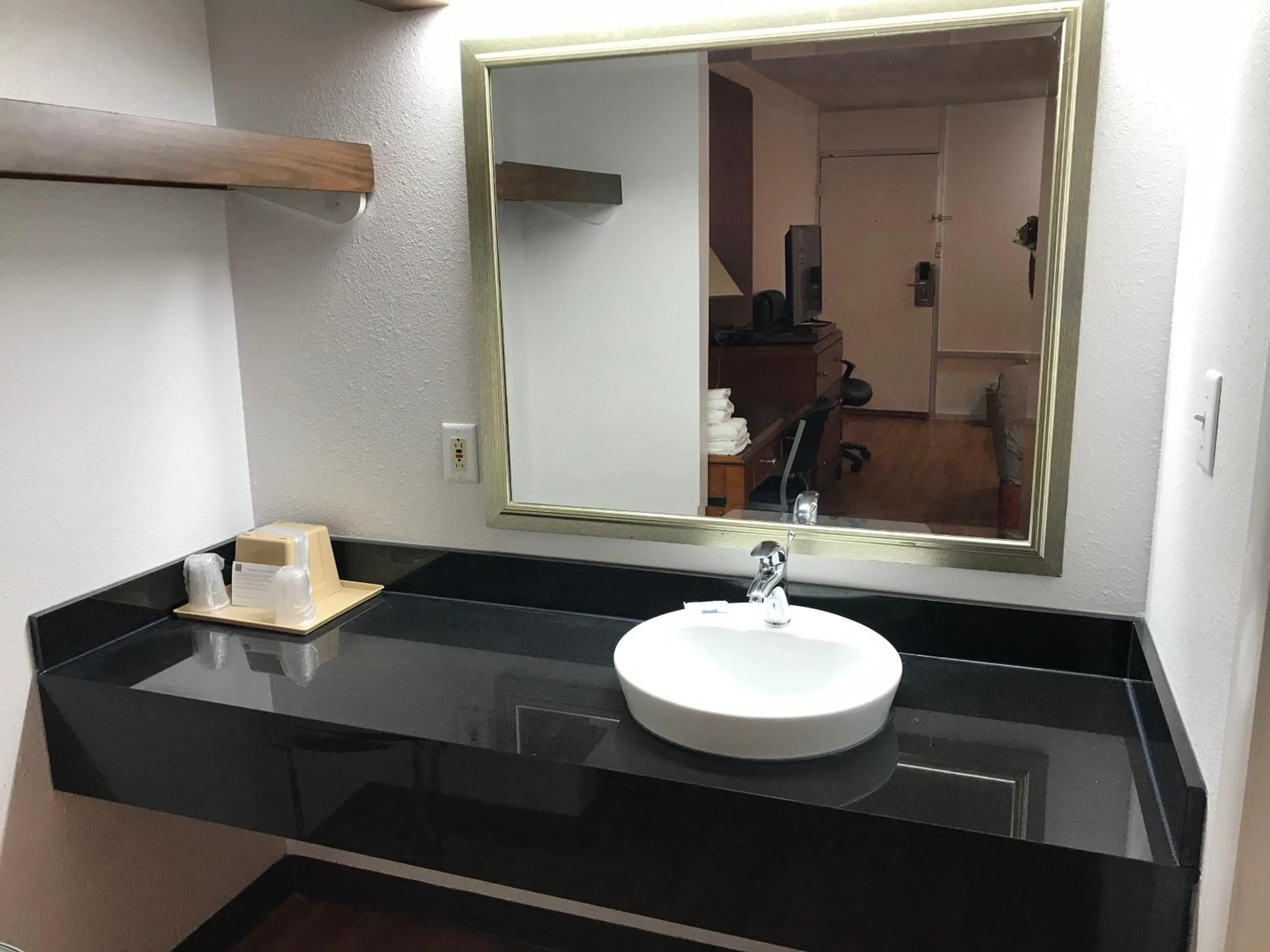 Bathroom in Motel 6-Van Buren, AR I- 40