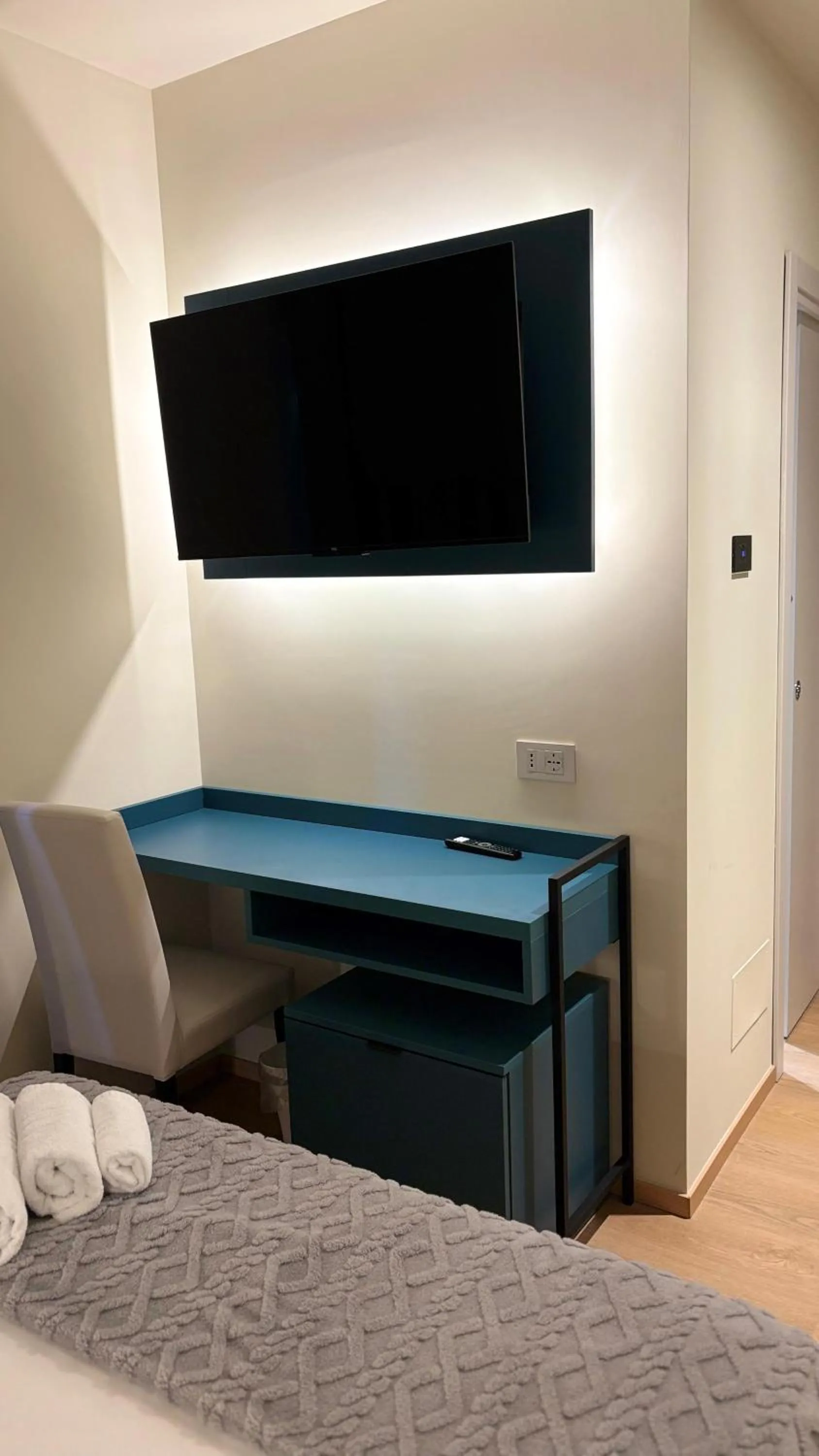 Bed in Hotel Milazzo Smart