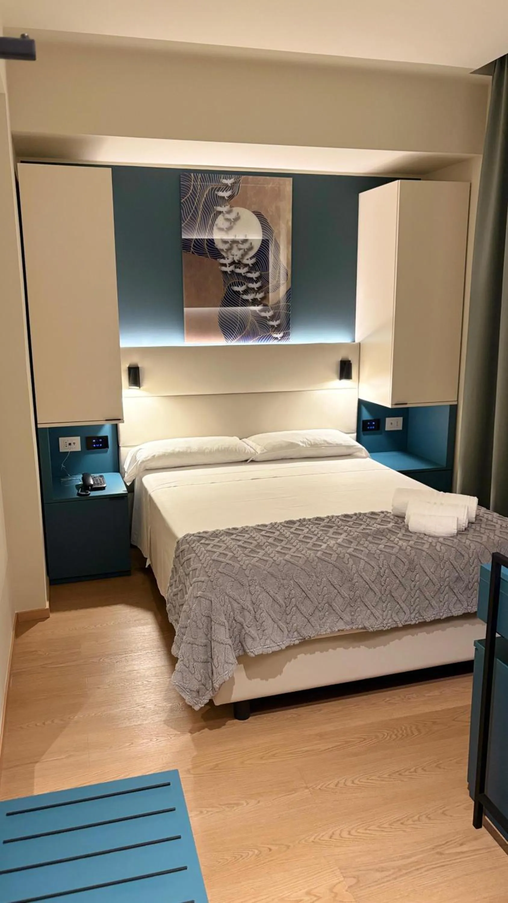 Bed in Hotel Milazzo Smart