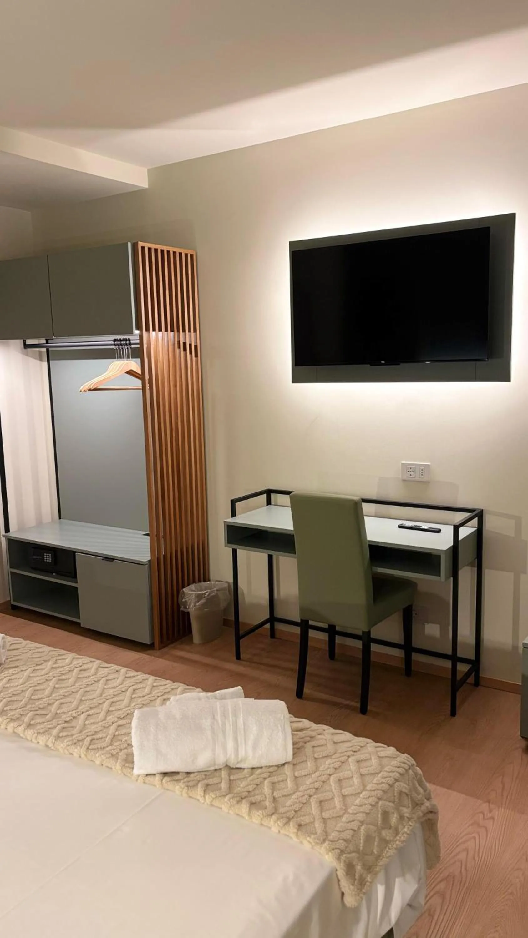 Bed in Hotel Milazzo Smart