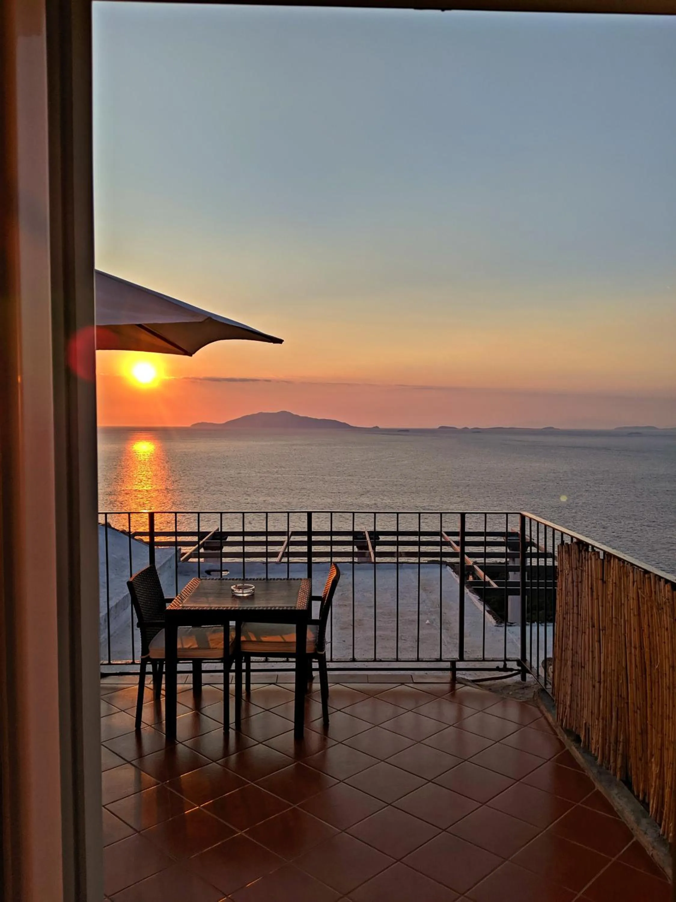 Balcony/Terrace in B&B Il Paradiso di Capri