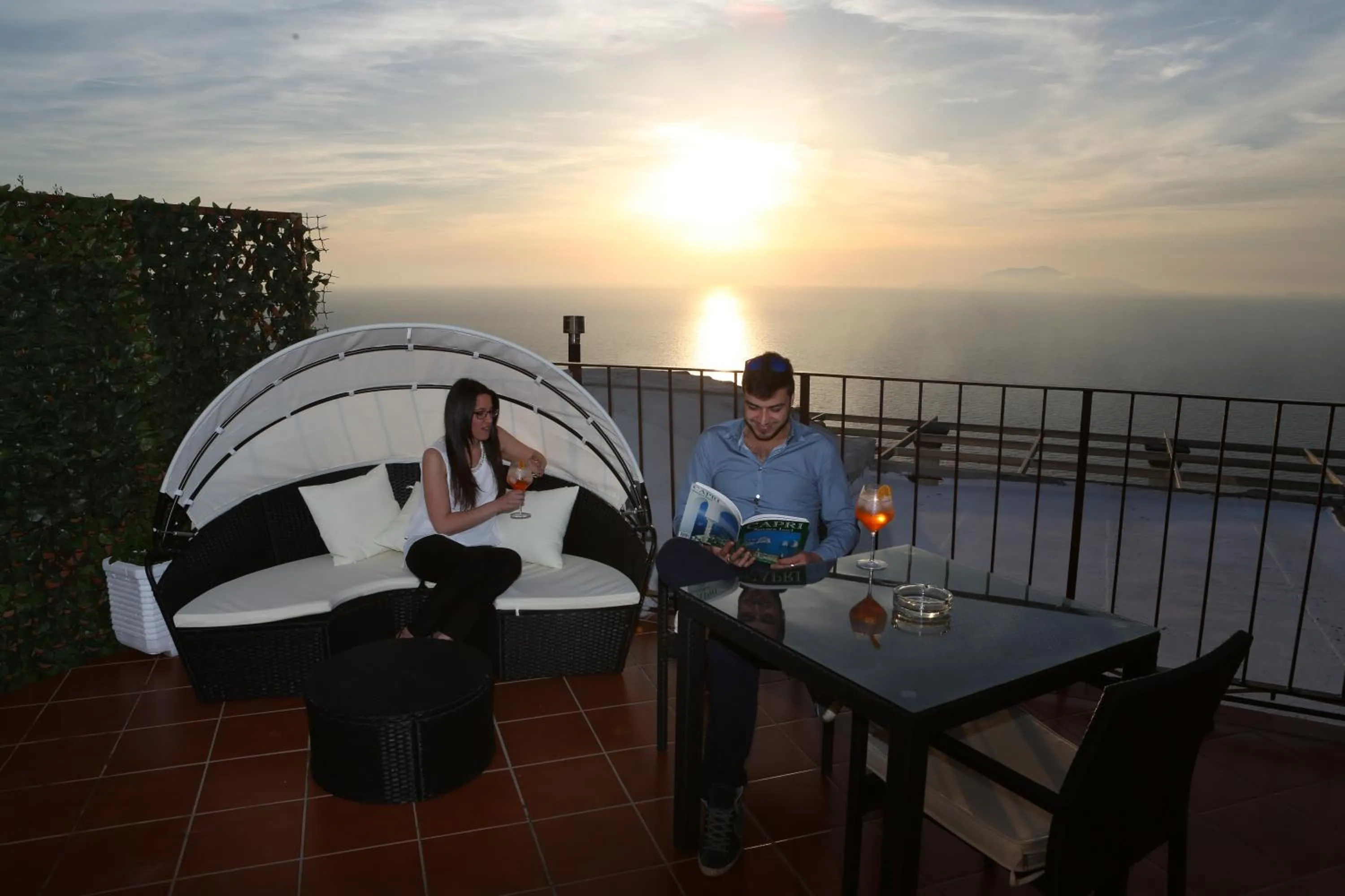 People in B&B Il Paradiso di Capri