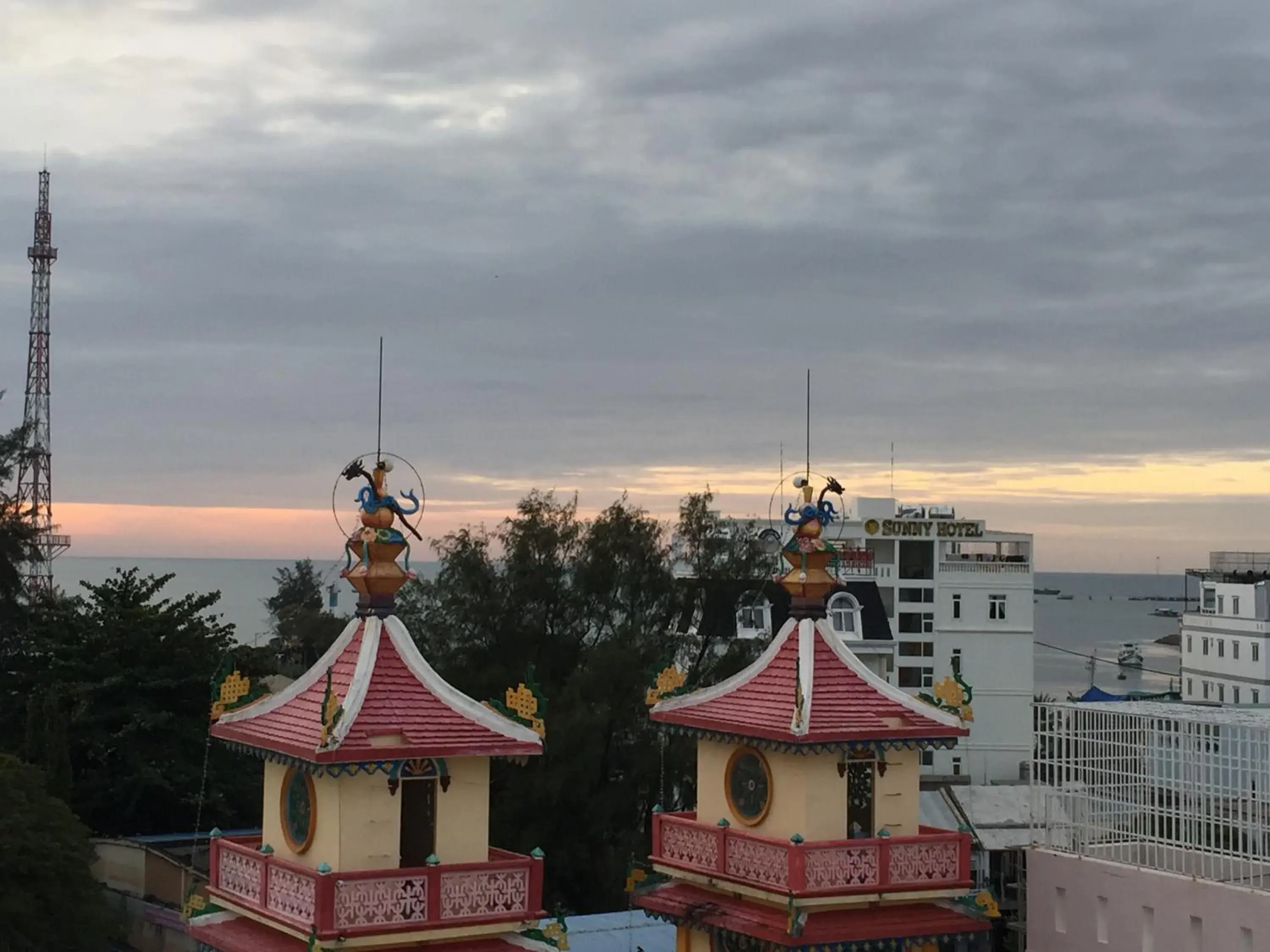 Sea view in Ngan Giang Guesthouse Sea view in Ngan Giang Guesthouse