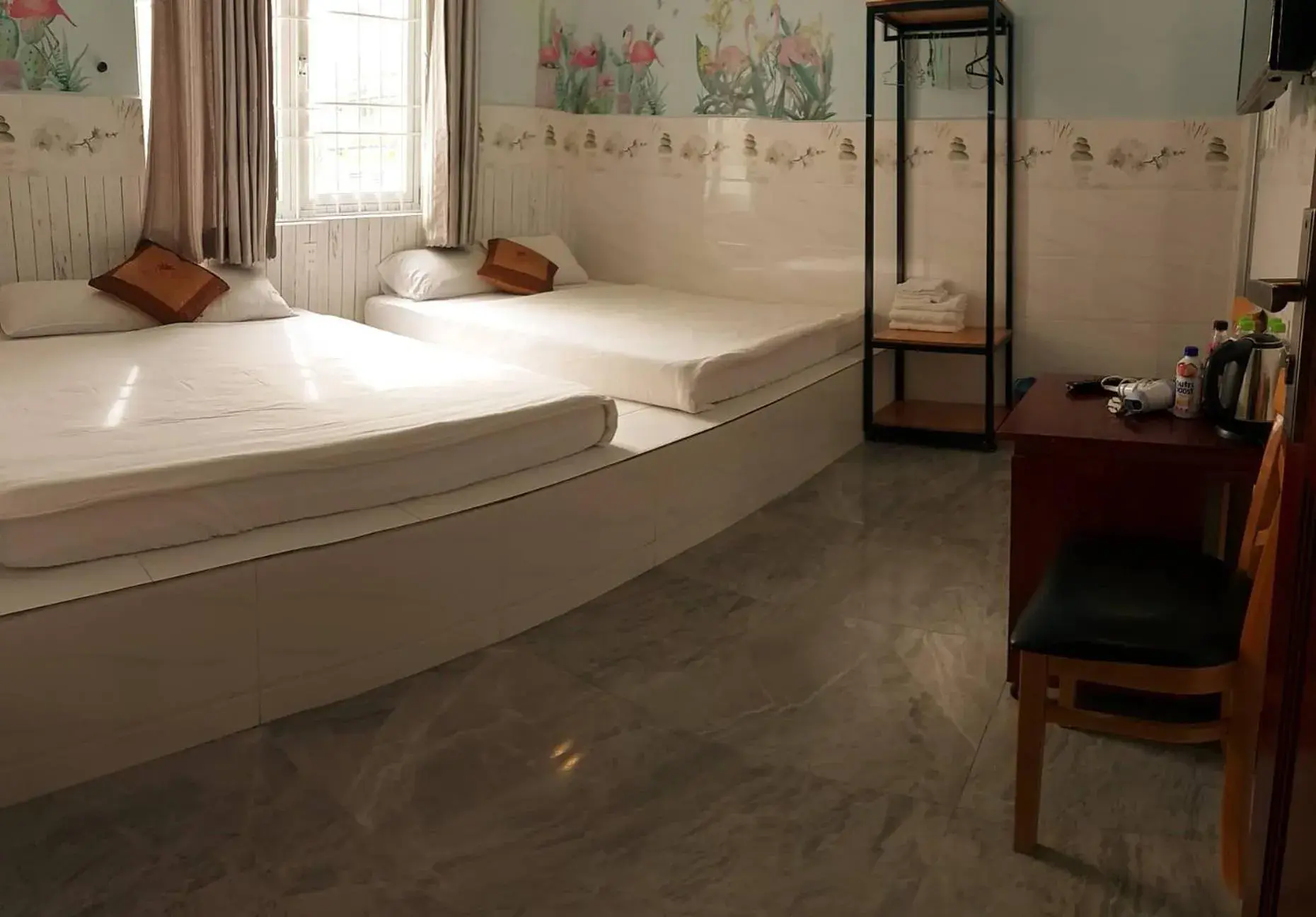 Bed in Ngan Giang Guesthouse Bed in Ngan Giang Guesthouse