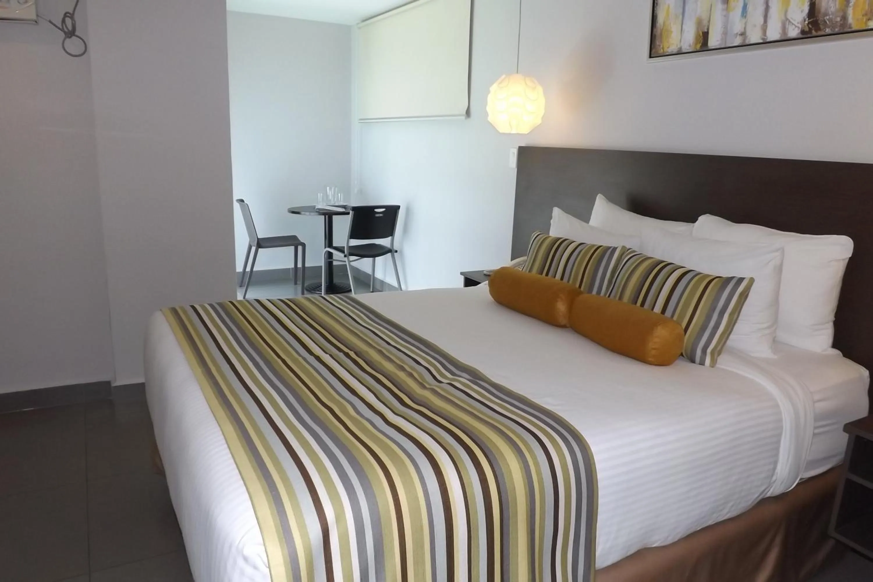 Bed in Hotel Ojos Del Rio