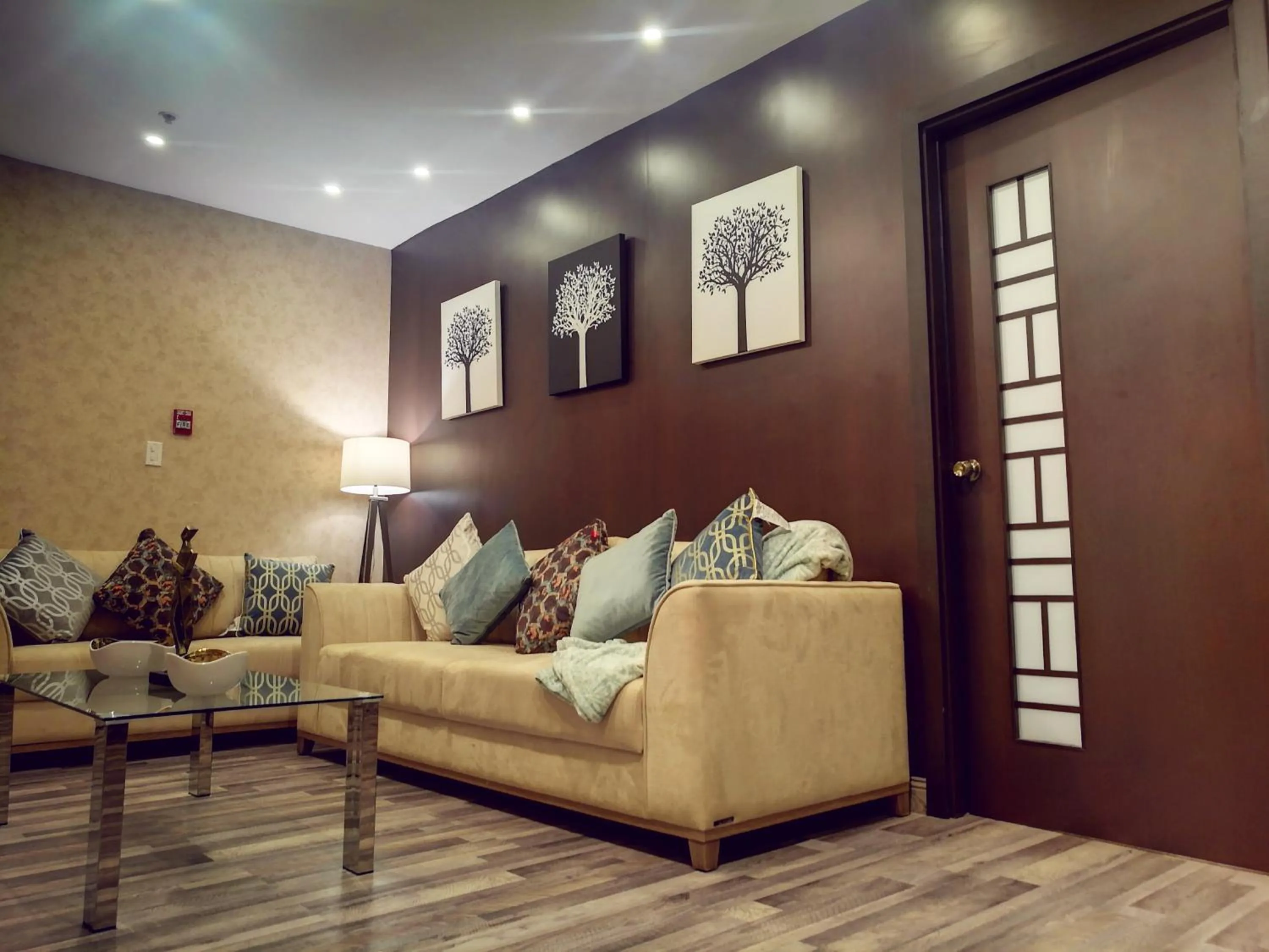 Living room in Hotel Ojos Del Rio