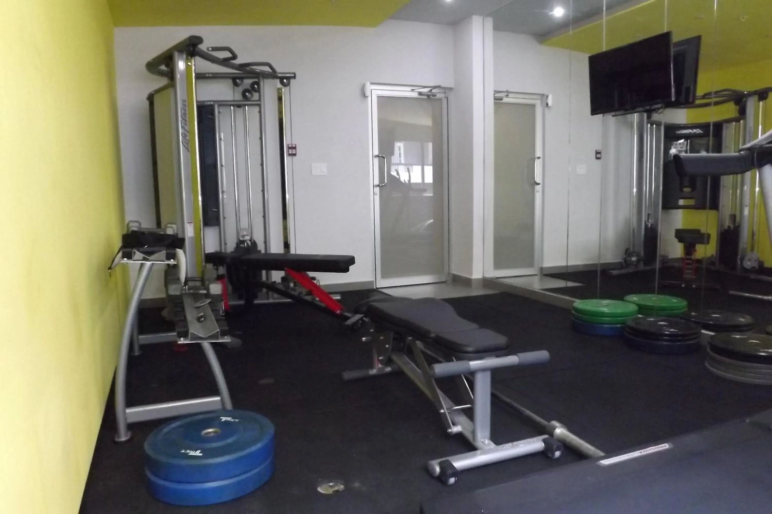 Fitness centre/facilities in Hotel Ojos Del Rio
